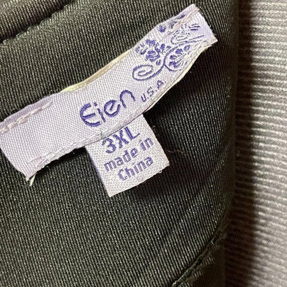 Eien USA Black Bell Sleeve Fit & Flare Dress โ 3XL โ Dramatic Flounce Hem โ Goth - Picture 7 of 10